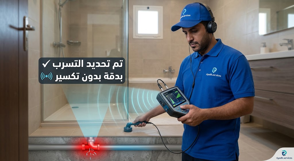 شركة كشف تسربات المياه